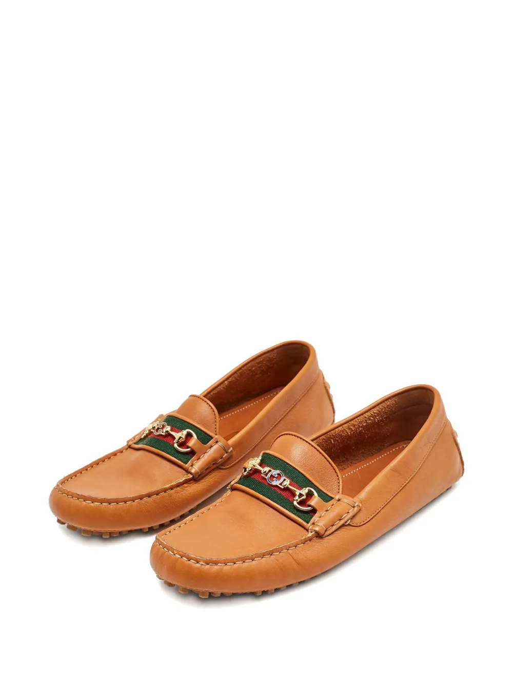 Gucci Pre-Owned horsebit-detail loafers | Image 2