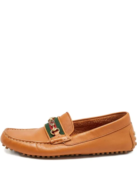 Gucci Pre-Owned mocasines con detalle Horsebit
