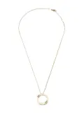 Roberto Coin Pre-Owned 18K yellow gold Love in Verona diamond pendant necklace