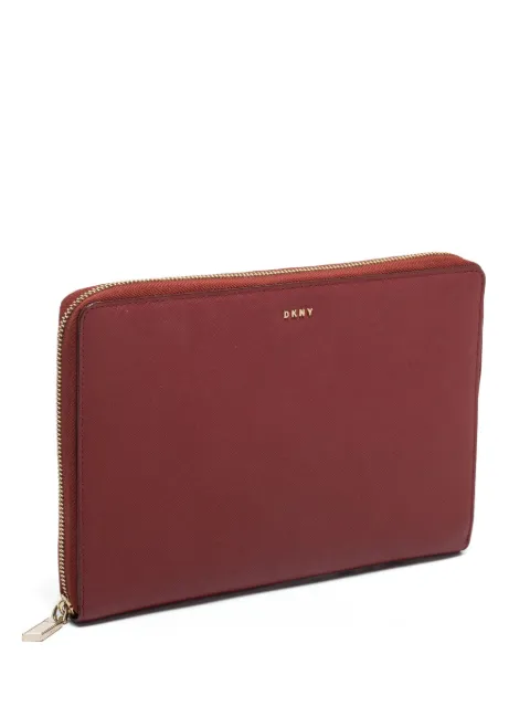 DKNY Vintage Bryant leather clutch bag