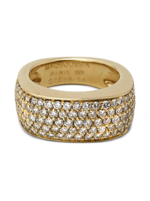 Mauboussin anillo en oro amarillo de 18kt con diamante