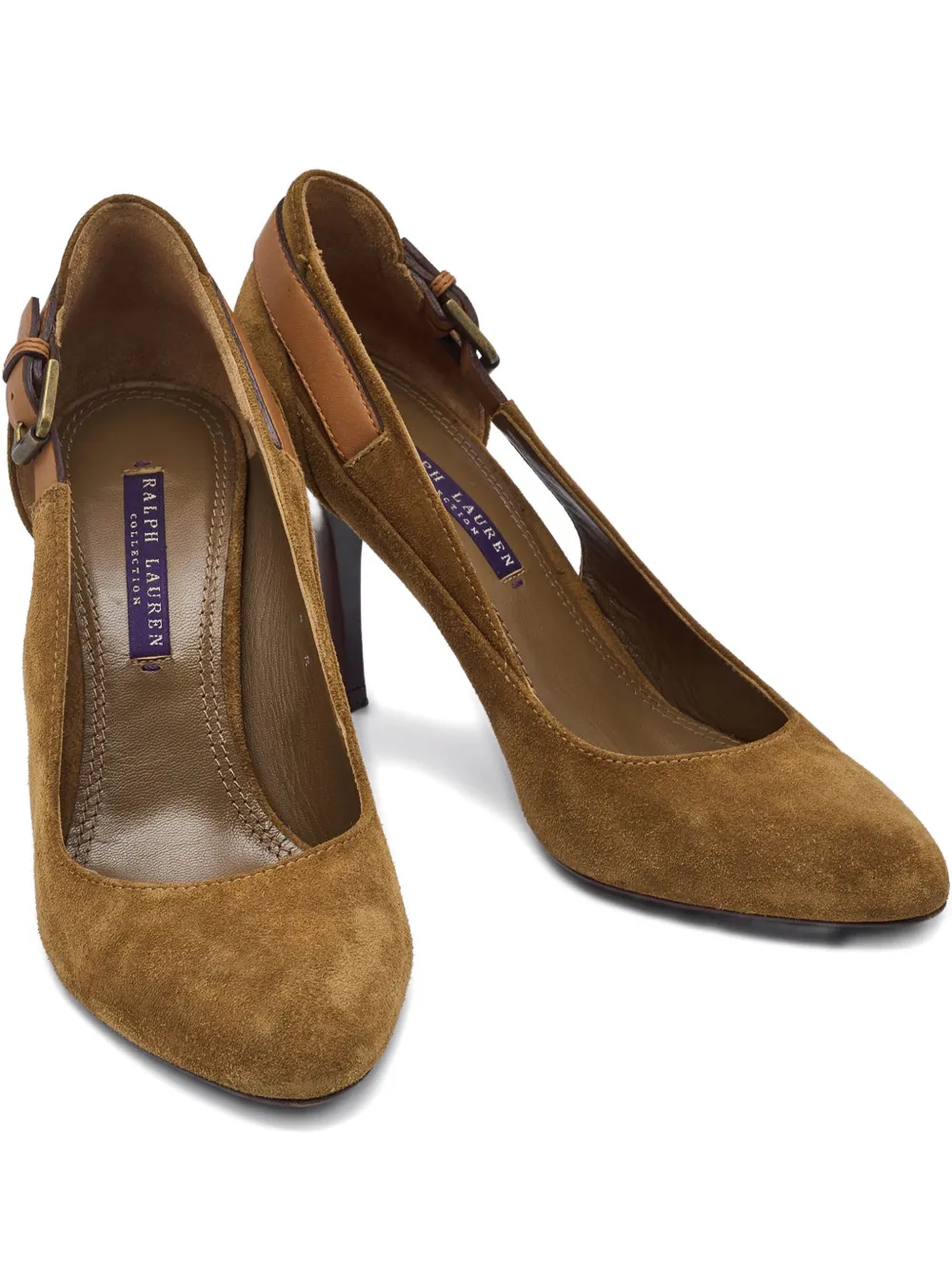 Ralph Lauren Vintage Pumps 90mm - Braun