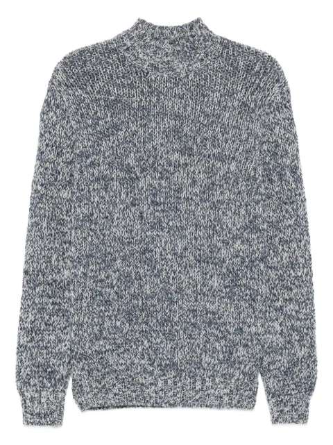 Tagliatore high-neck speckled sweater