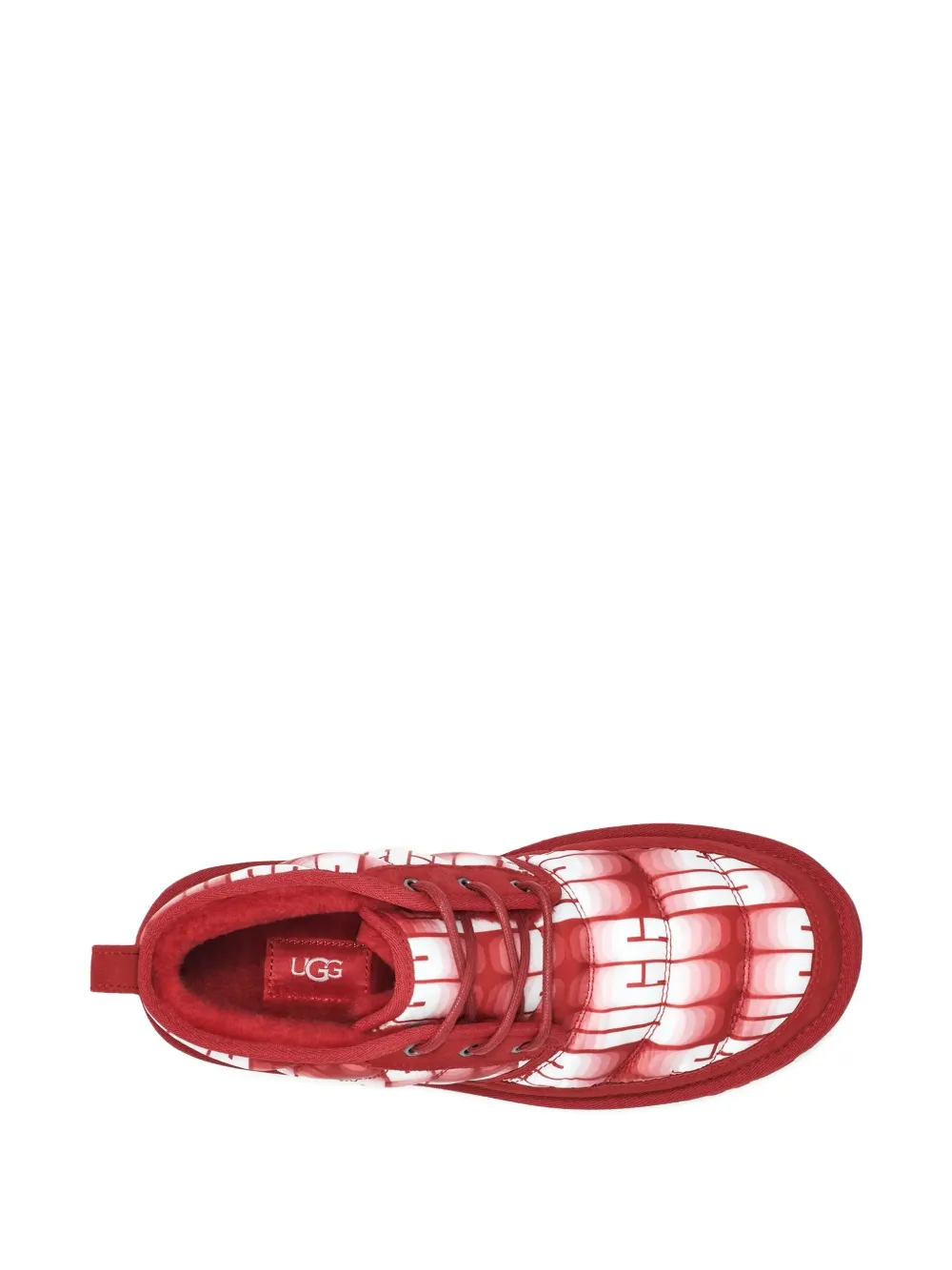 UGG Neumel LTA Wavelength Chukka "Red White" boots