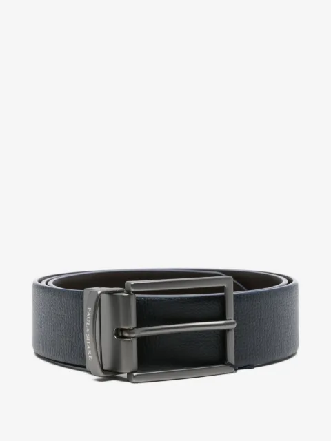 Paul & Shark leather buckle belt
