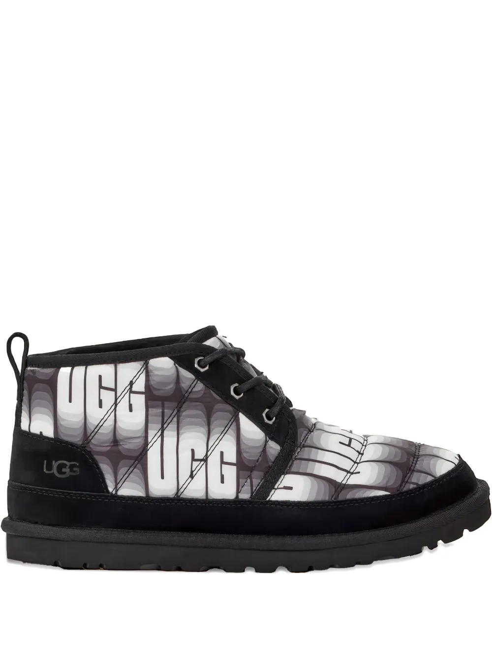 UGG Neumel LTA Wavelength Chukka "Black White" boots