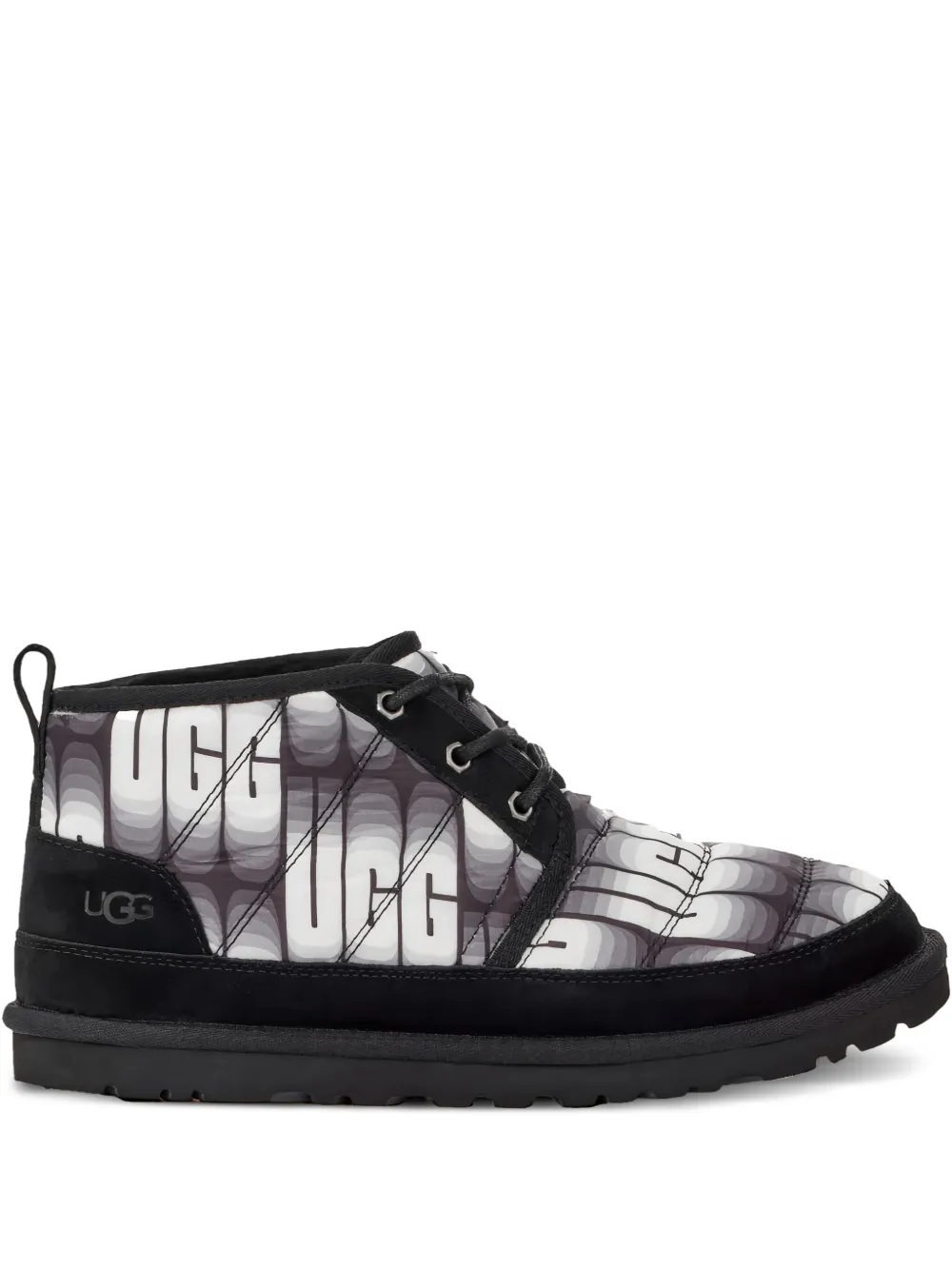 UGG Neumel LTA Wavelength Chukka "Black White" boots