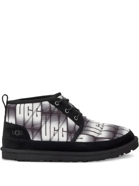 UGG Neumel LTA Wavelength Chukka "Black/White" boots