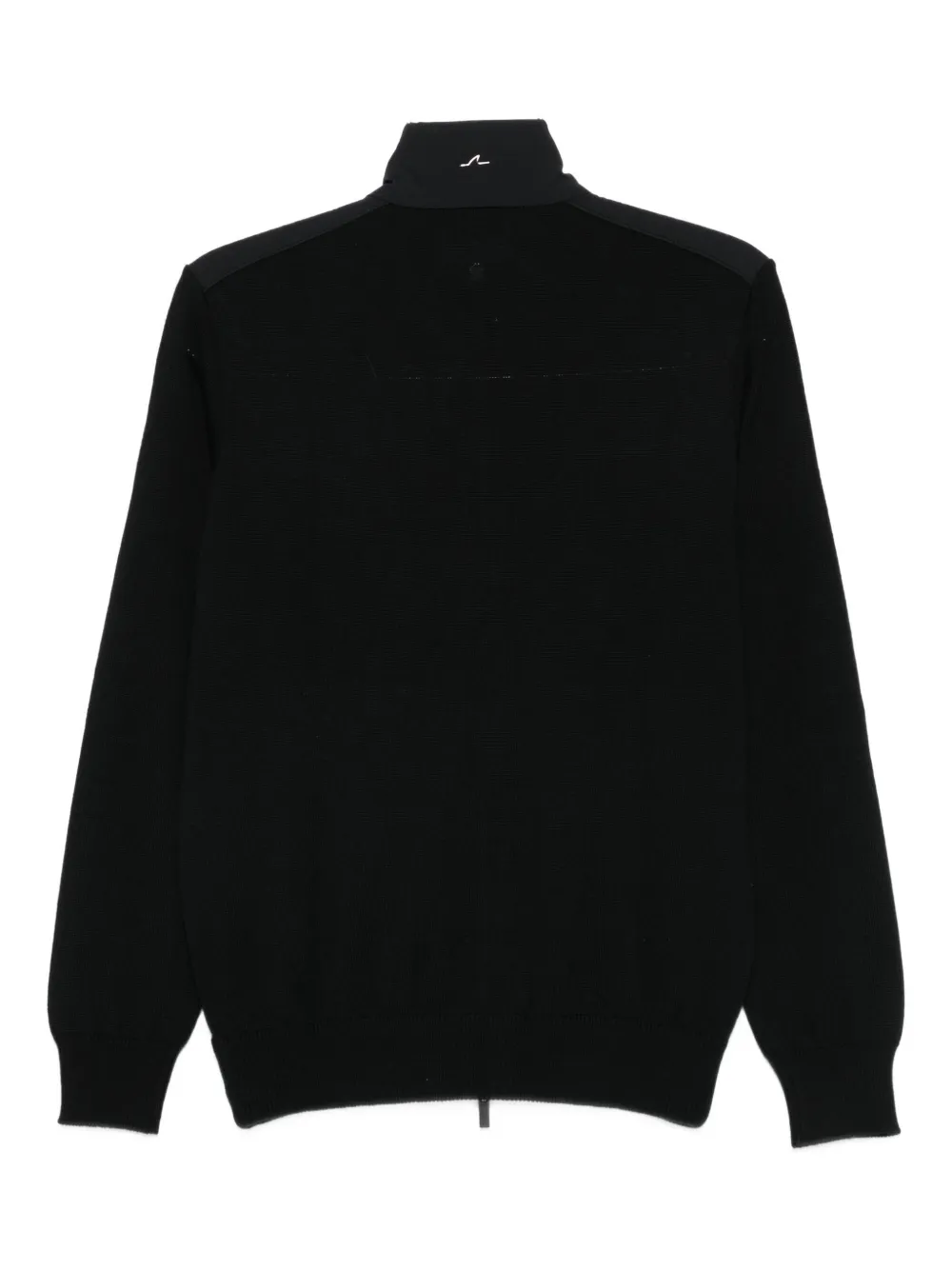 Paul & Shark wool zip-up cardigan Zwart