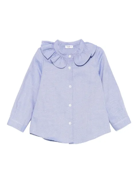 Il Gufo camisa con volantes en el cuello