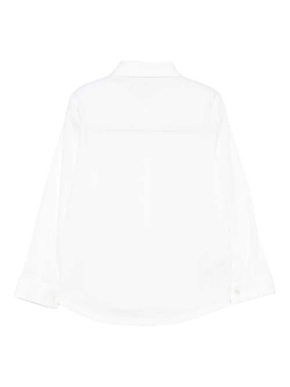 Il Gufo button-down cotton shirt Wit
