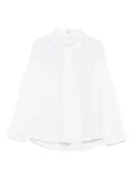 Il Gufo button-down cotton shirt - White