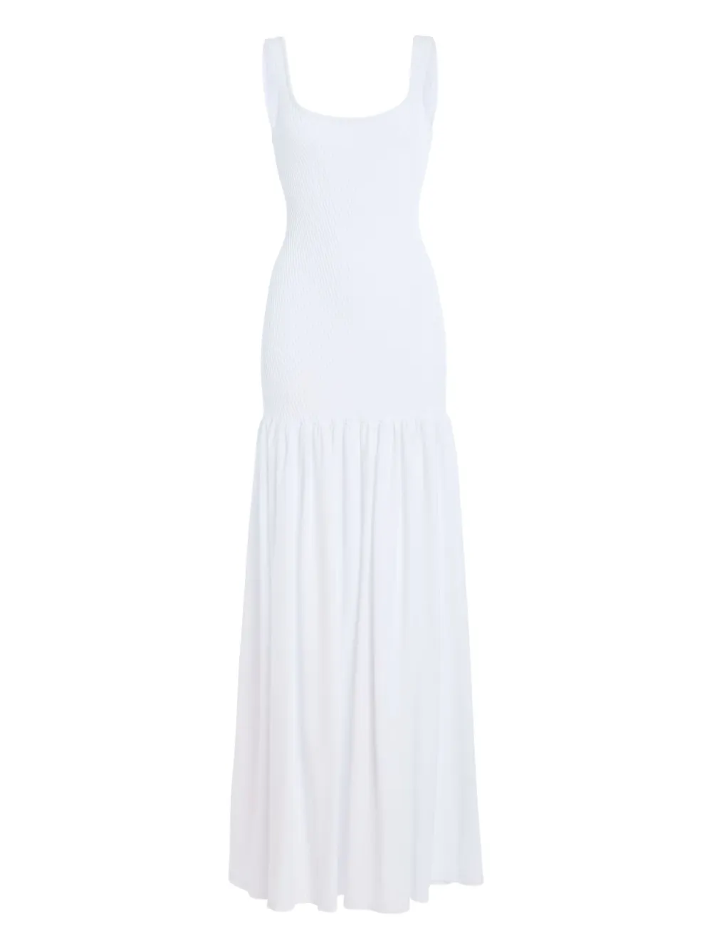Retrofete Kennedi ribbed-knit maxi dress | White | Image 1