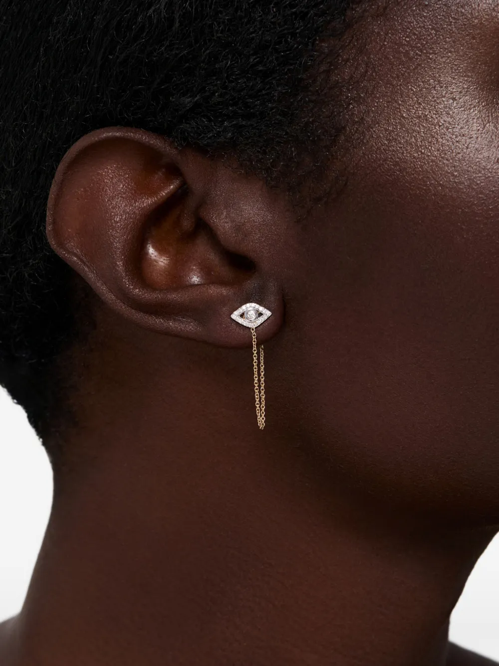 Mateo aretes Diamond Evil Eye | Joyas de lujo | Image 2