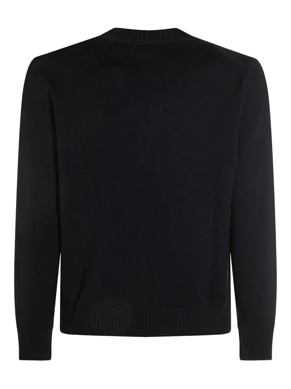Altea Round-neck Sweater In Black