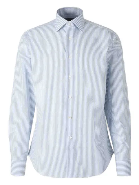 Canali stripe-pattern shirt