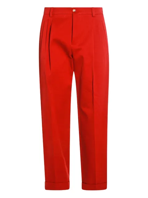 Valentino Garavani pleated-cuffed trousers