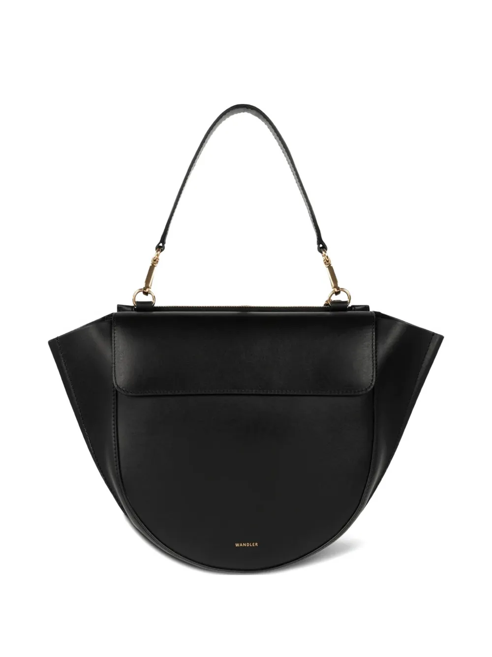 Wandler small leather tote bag Zwart