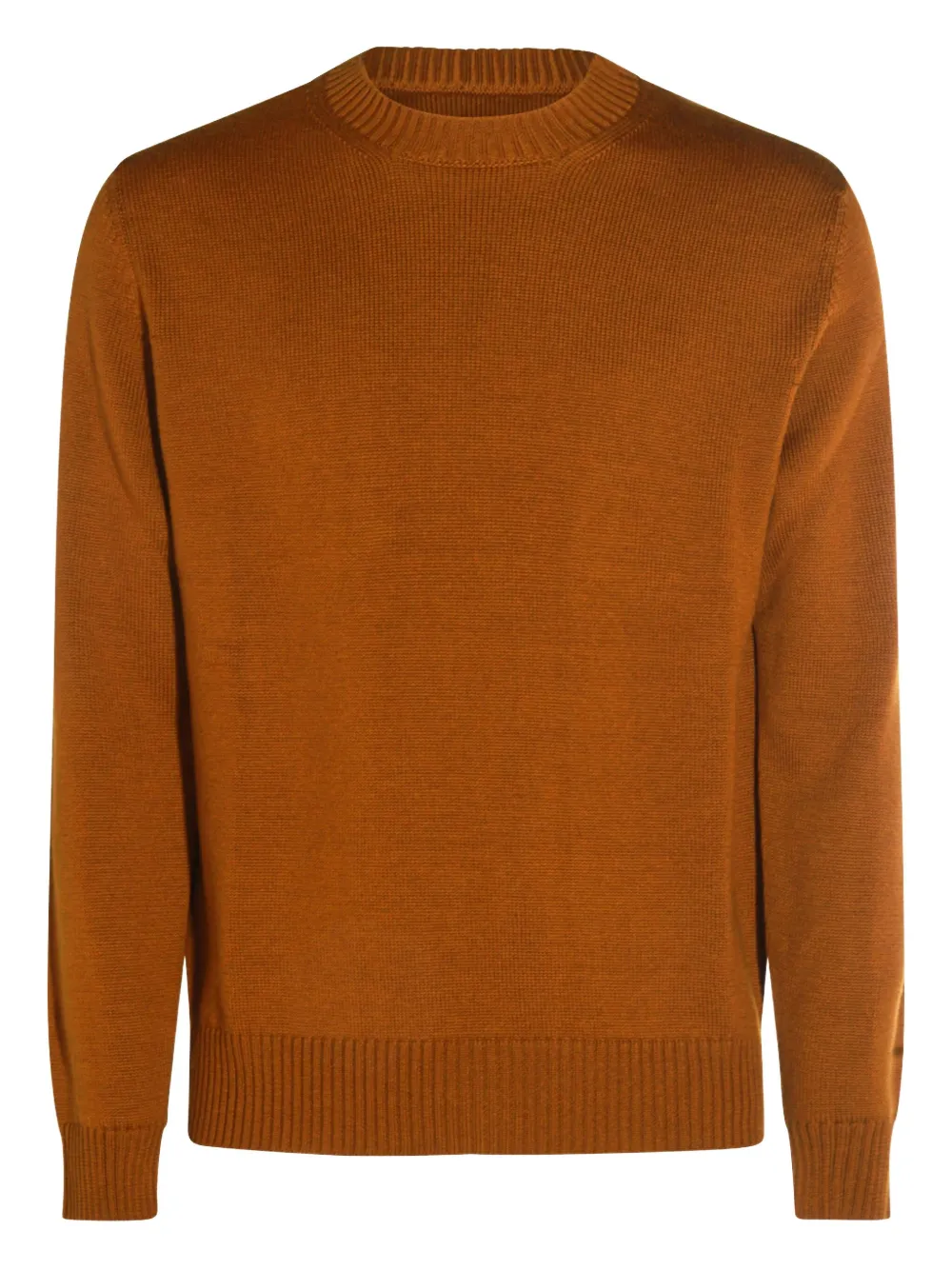 round-neck wool sweater
