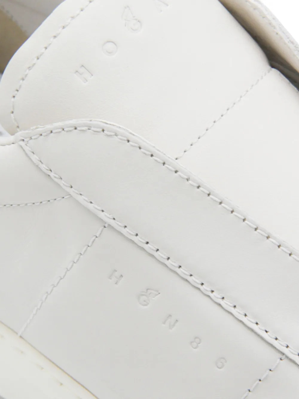 Hogan leather slip-on sneakers White