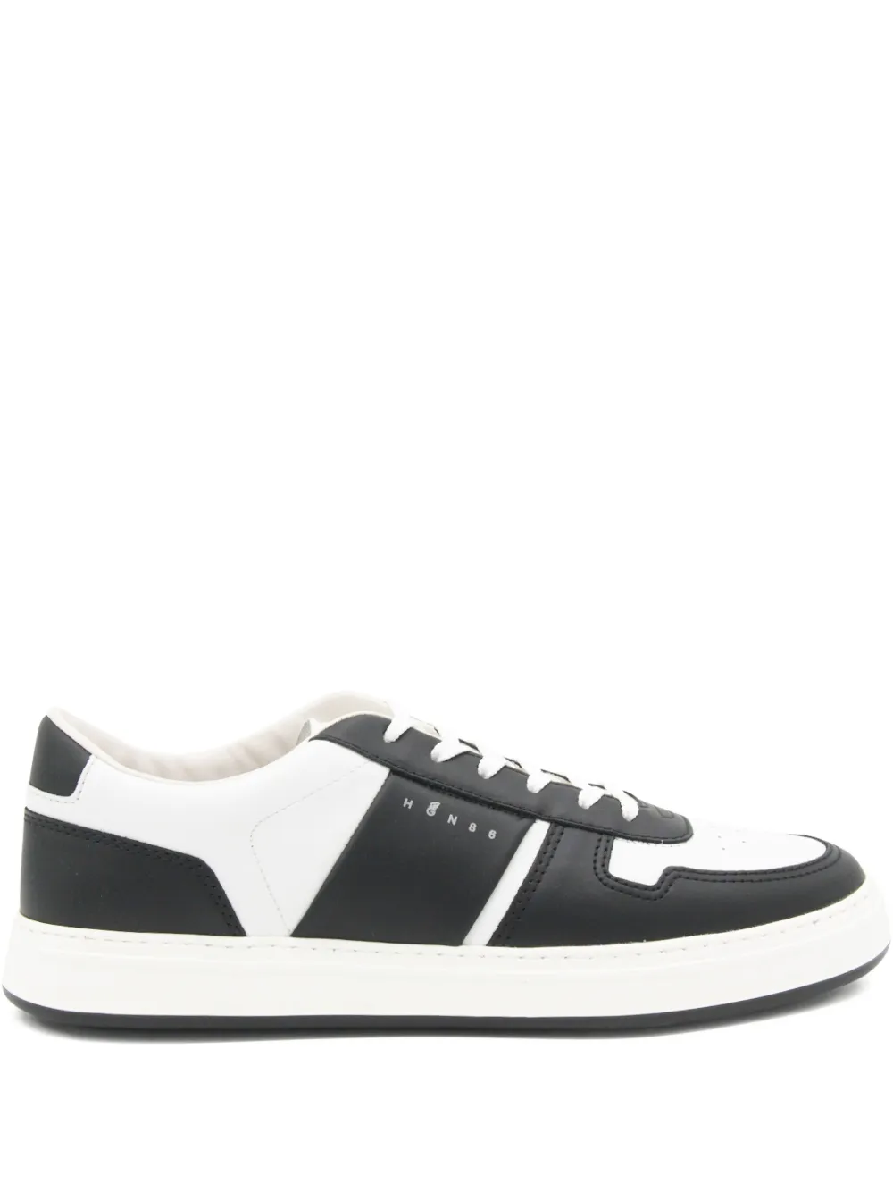 Hogan leather panelled sneakers White