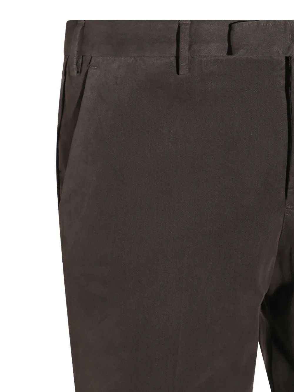 PT Torino Broek met platte voorkant Grijs