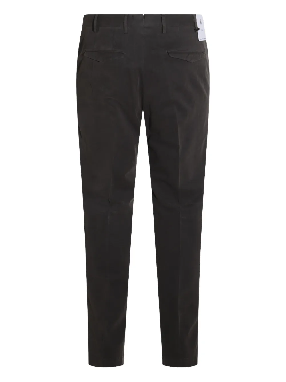 PT Torino Broek met platte voorkant Grijs