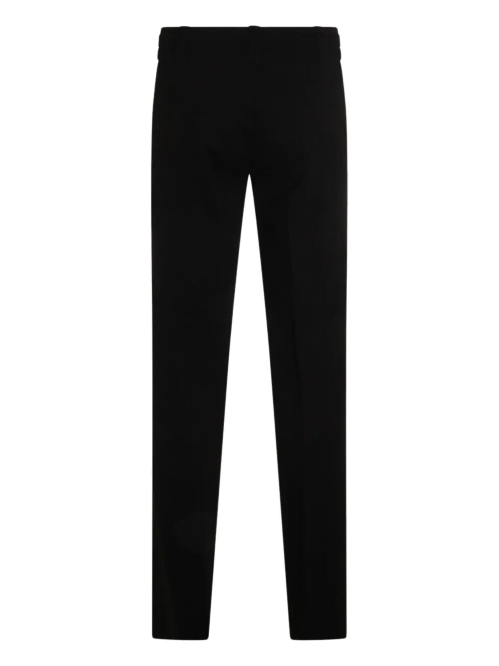 TWINSET Broek met logo en ceintuur Zwart