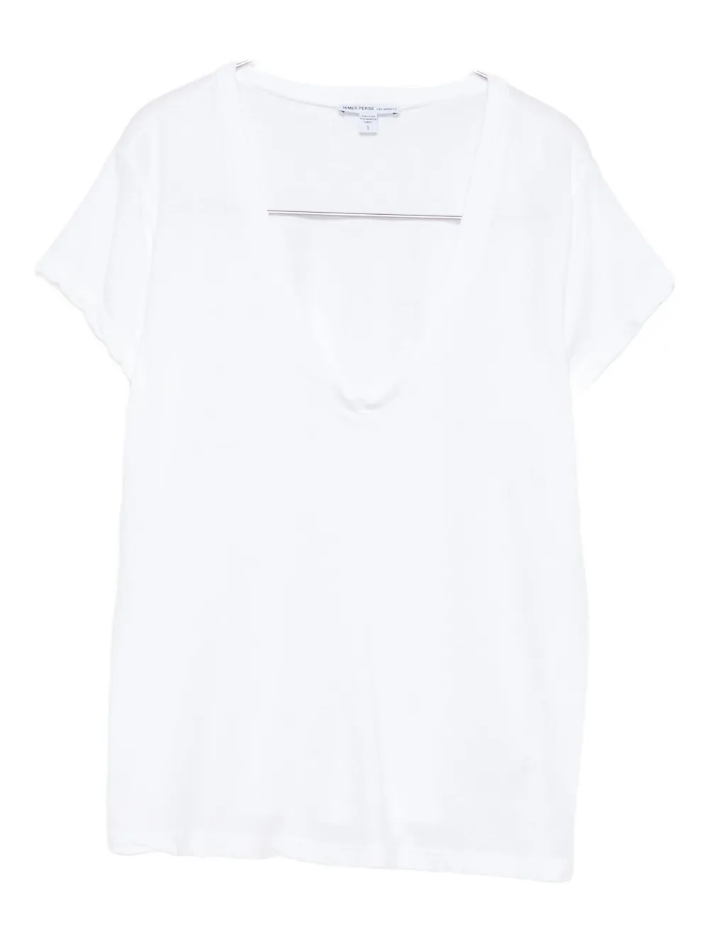 James Perse V-neck T-shirt Wit