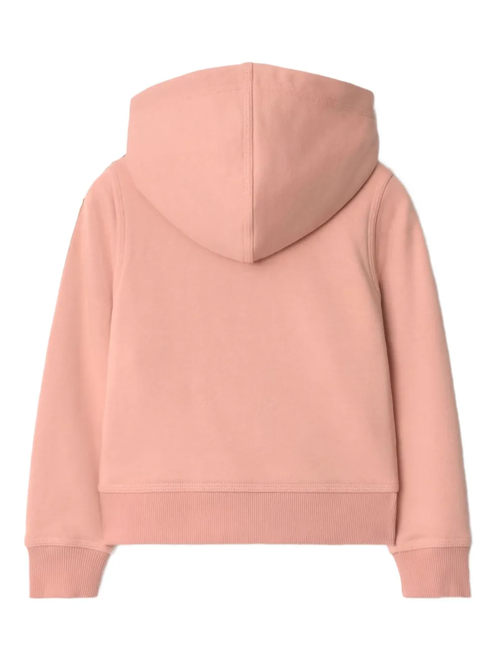 Burberry Kids Hoodie met geborduurd logo Roze