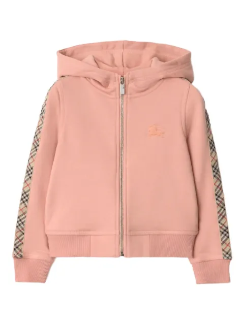 Burberry Kids embroidered-logo hoodie