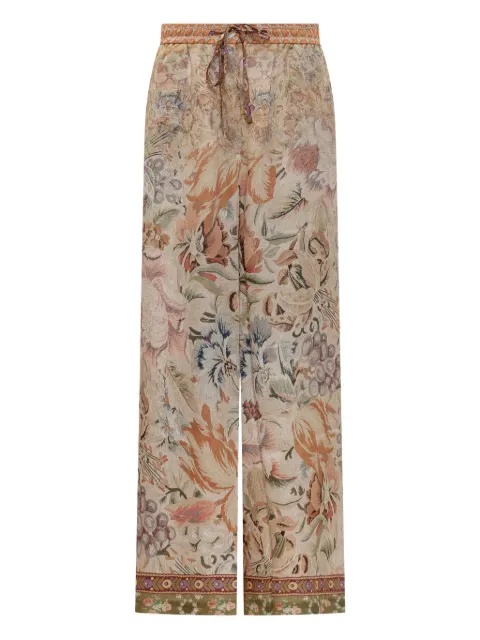 Pierre-Louis Mascia floral-tapestry trousers