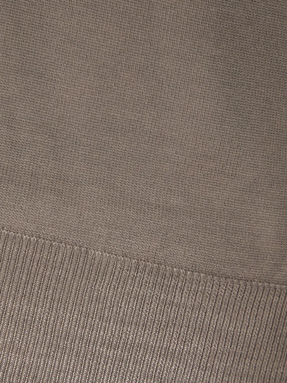 Lardini Long-sleeve Polo Shirt With Classic Collar In Gray