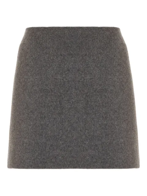 Sportmax virgin-wool mini skirt