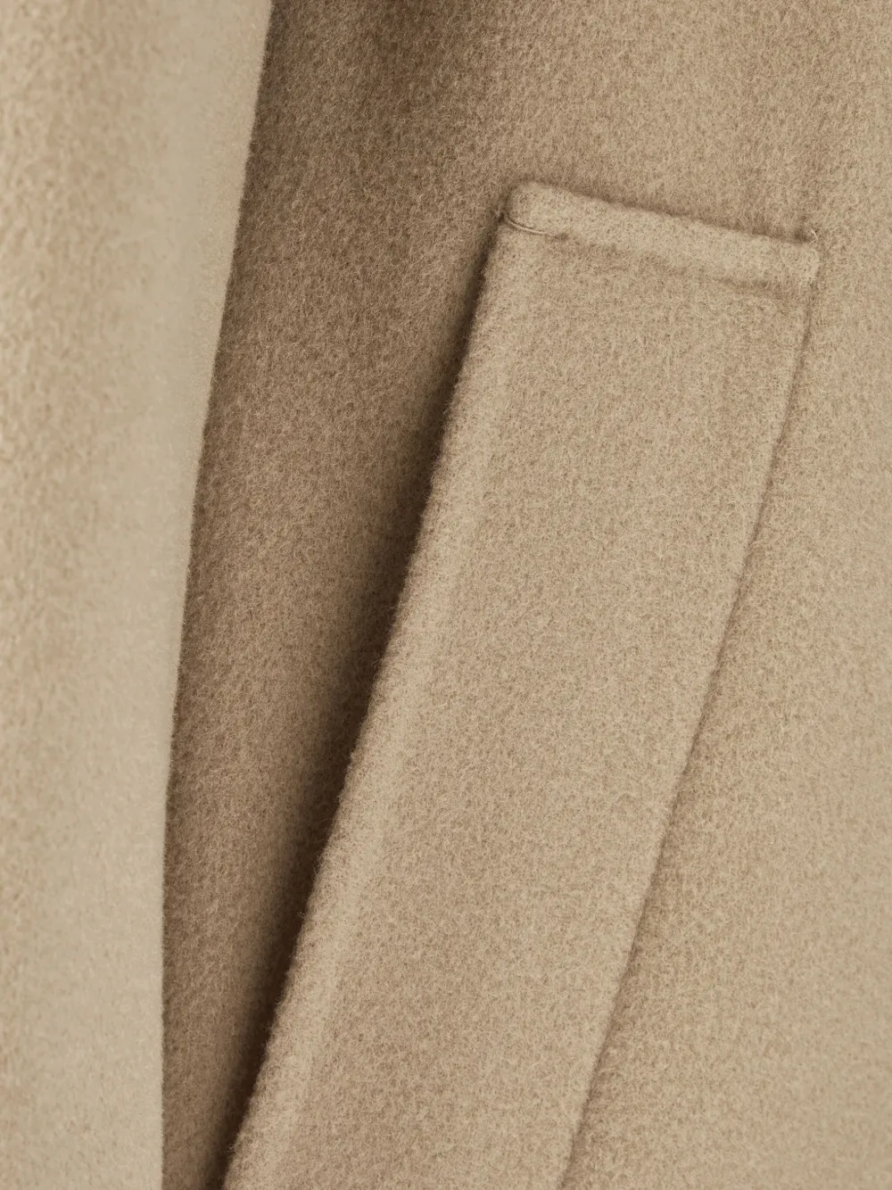 Weekend Max Mara Manu Double-breasted Virgin Wool Coat In Neutral