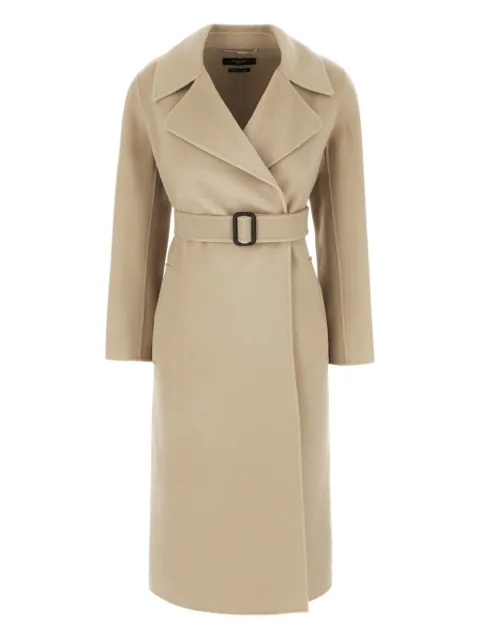 Weekend Max Mara belted double-breasted coat
