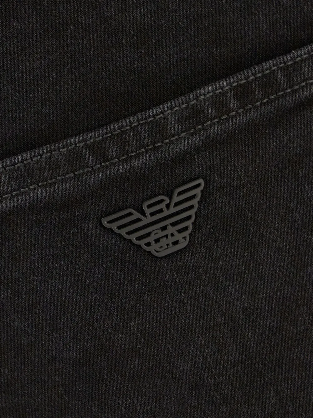 Emporio Armani Jeans met logoplakkaat Grijs