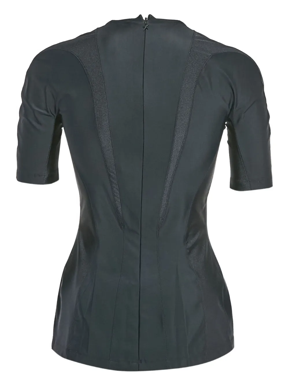 Thierry Mugler Pre-Owned panelled zip top | Image 2