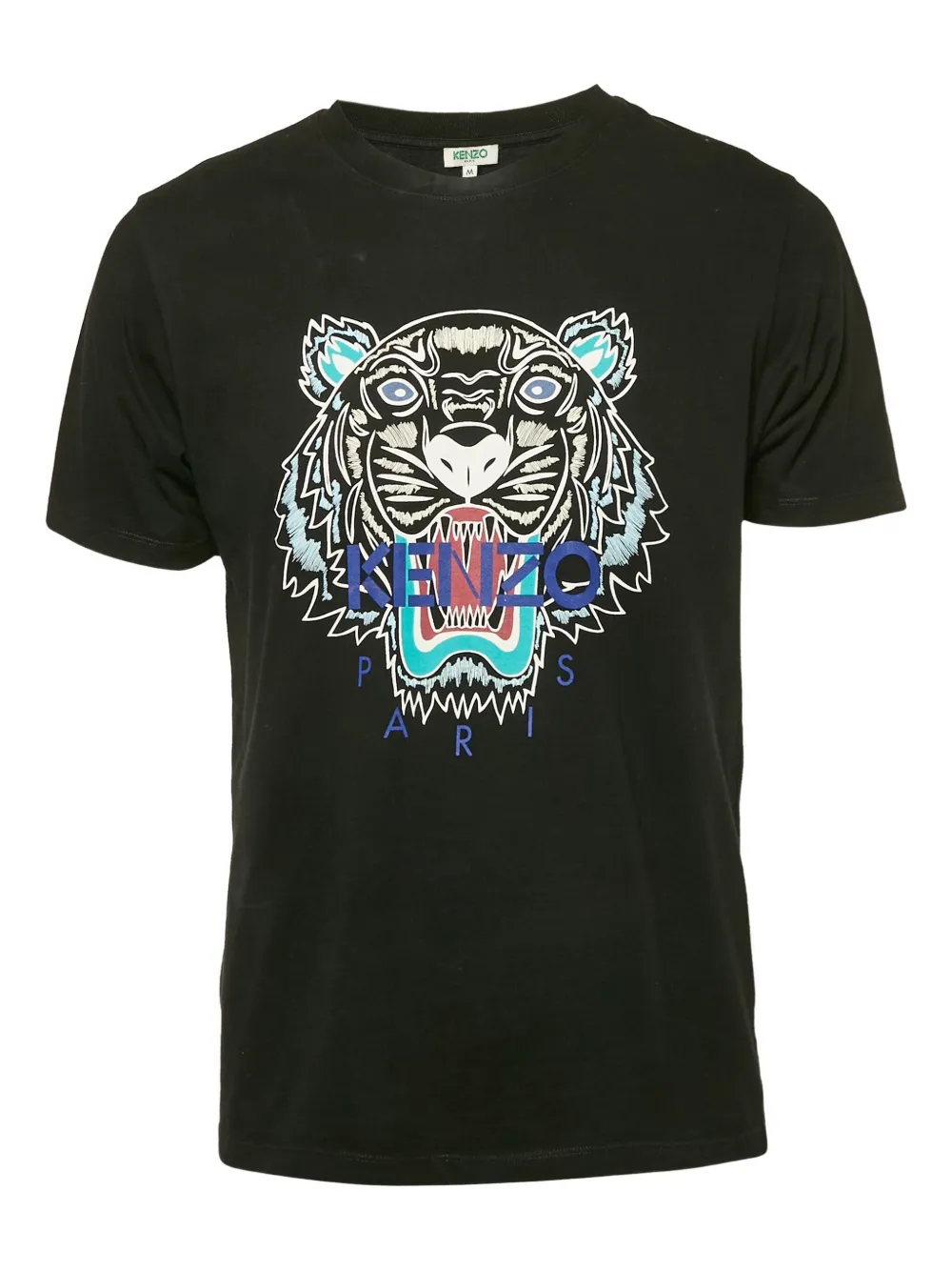 Kenzo Pre-Owned tiger head T-shirt | Black | Image 1