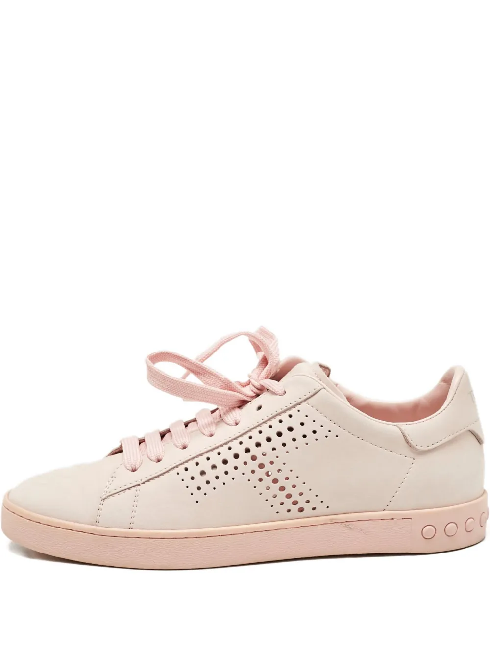 Tod's Vintage Perforierte Sneakers - Rosa