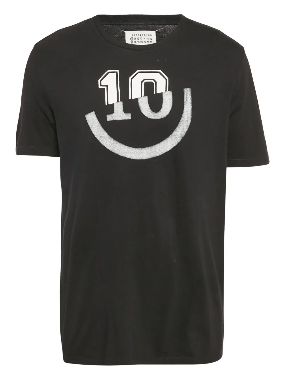 Maison Martin Margiela Pre-Owned graphic-print T-shirt | Black | Image 1