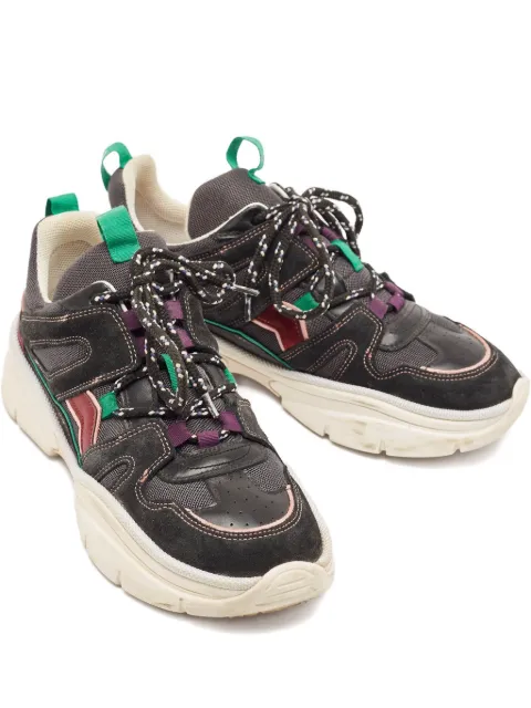 ISABEL MARANT panelled low-top sneakers