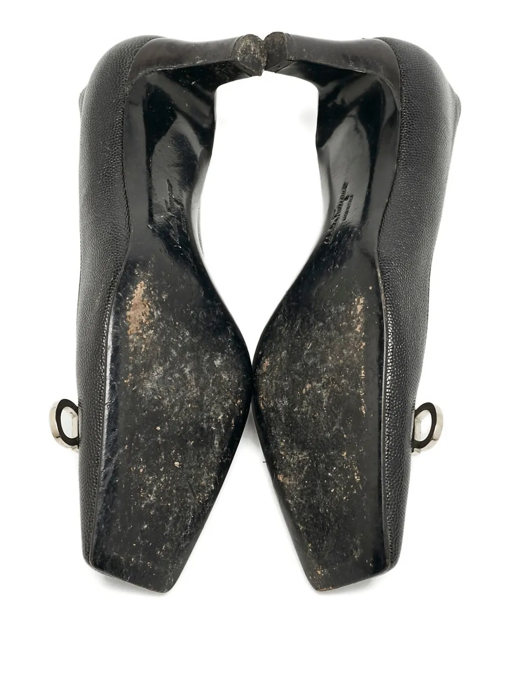 Pre-owned Ferragamo 1158511 Black