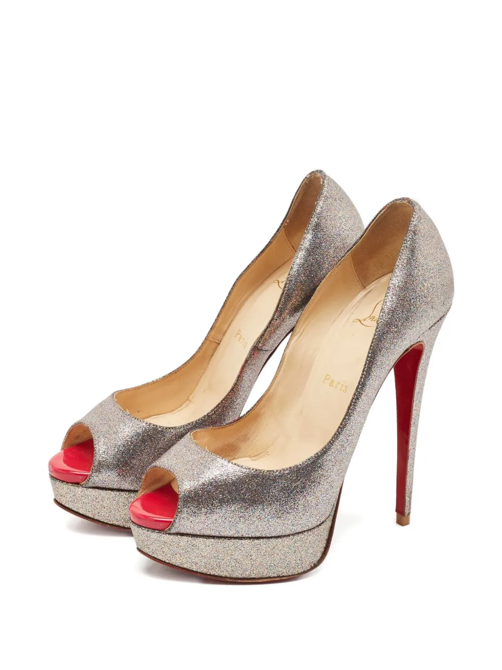 Christian Louboutin Pre-Owned 1154378 Multicolor - Grijs