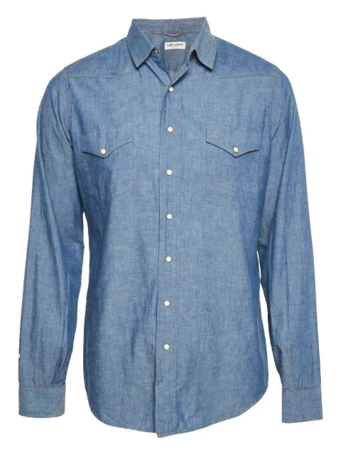 Saint Laurent Pre-Owned denim shirt