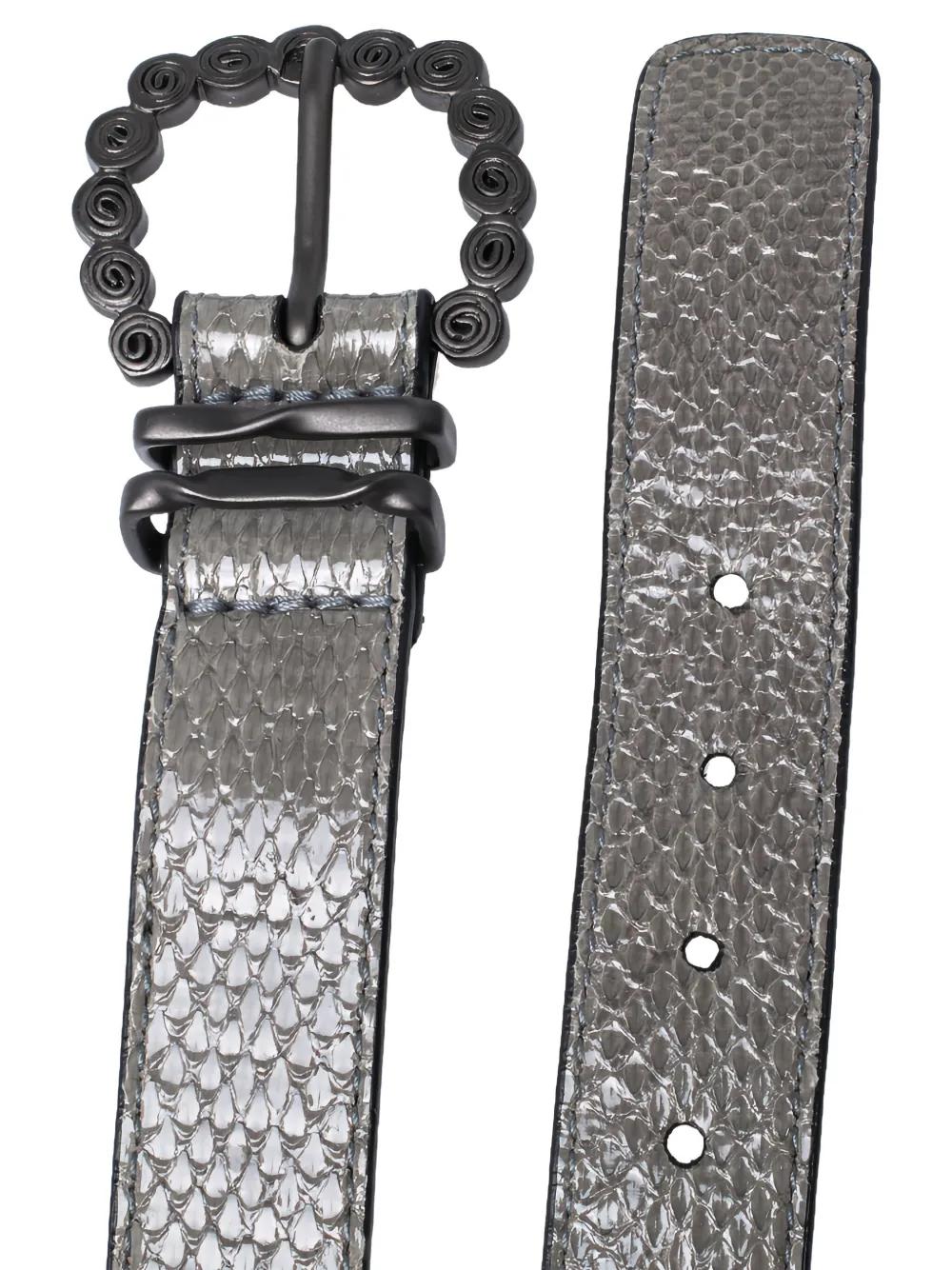 Bottega Veneta Pre-Owned leather buckle bracelet | Image 2