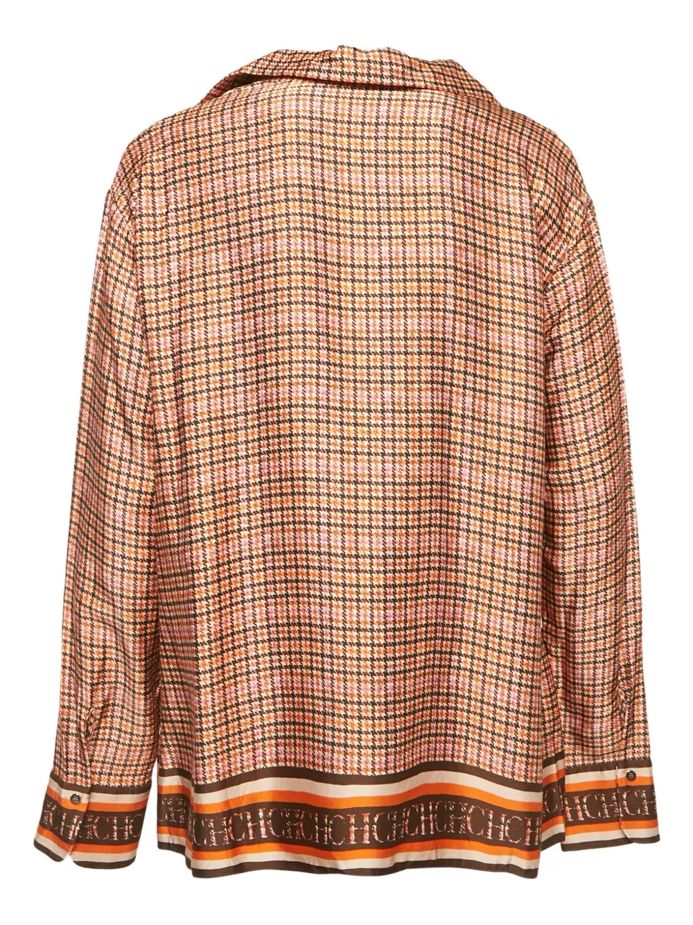 Carolina Herrera Vintage Pre-Owned houndstooth-pattern blouse | Image 2