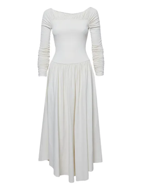 KHAITE Ren ruched dress