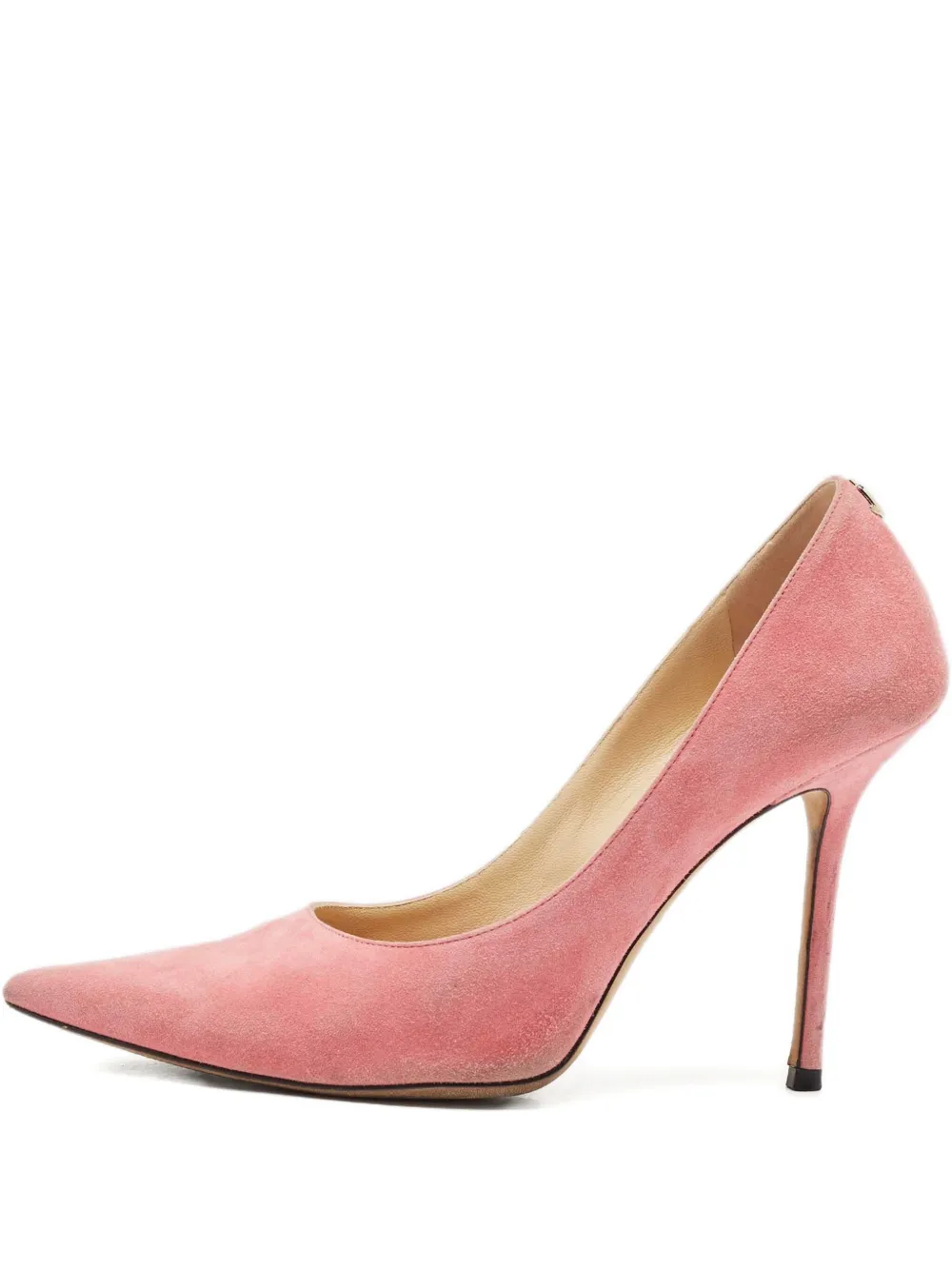 Jimmy Choo Pre-Owned escarpins Love 110 mm en daim | rose | Image 1