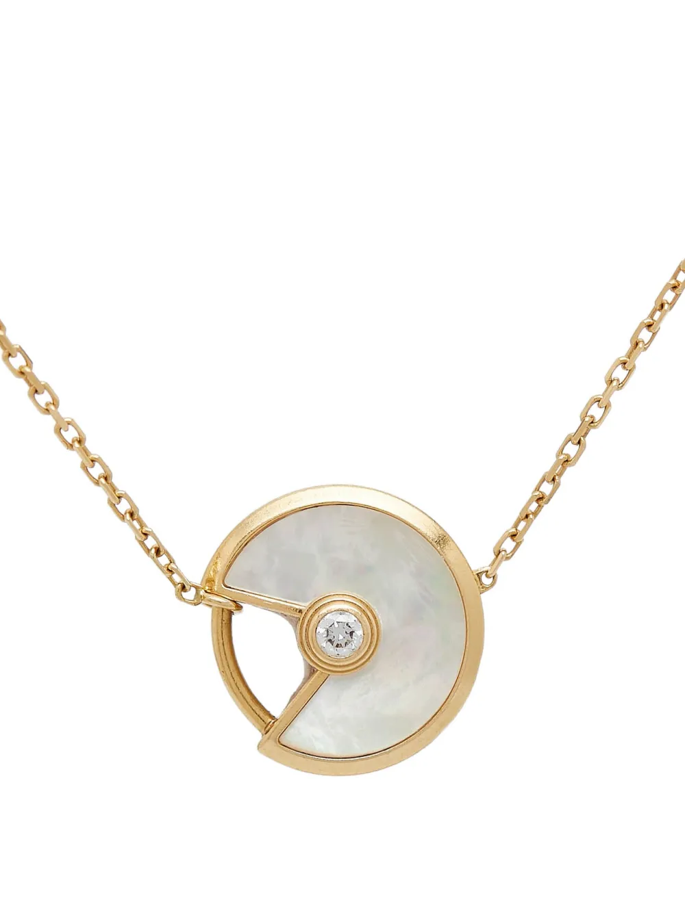 Cartier Amulette マザーオブパール ブレスレット - ゴールドトーン Cartier Amulette マザーオブパール ブレスレット - ゴールドトーン